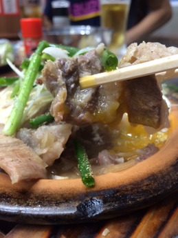 肉家まるまさ 牛煮込み (2)