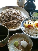 てる坊 お昼のセット(800円)