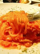 ニョッキ モッツァレラとバジルのトマトスパゲティ