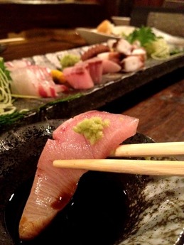 居酒屋 遊膳 鰤刺