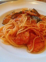 モッチモパスタ トマトソースのパスタ