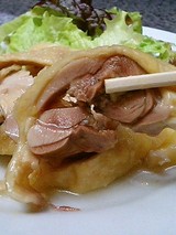 創華飯店 むしどり柚子胡椒風味(890円)