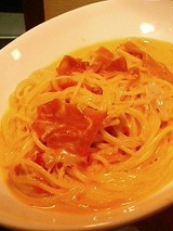 ツナのトマトクリームパスタ