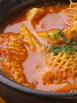 スパッカ アルバータ エビス トリッパとひよこ豆の煮込み(750円)