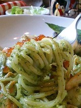 モッチモパスタ三左衛門 バジルソース