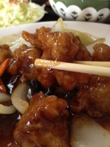 金龍 酢豚ランチ700円