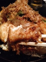 甲州居酒屋 手造り厚揚げじゅうじゅう 650円