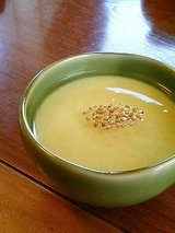 神門 そば茶プリン(200円)
