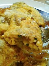 らんなー ミンチときのこオムレツ(500円)