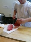今日も元気です大将。