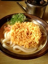 牧のうどん かきあげうどん