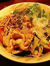 金魚 バンバンジーサラダ(750円)