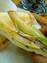 CandS ミックスサンド(400円)