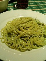 イル・カナーレ バジルのパスタ