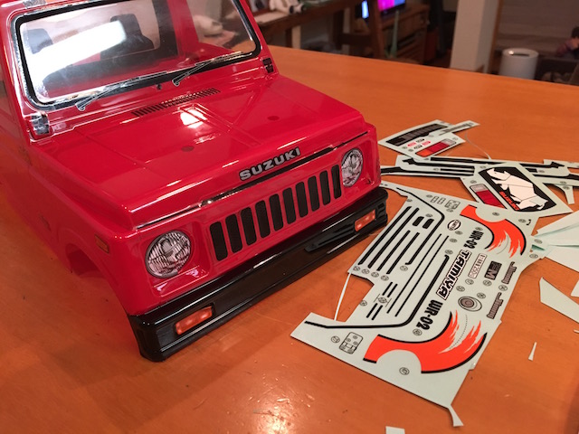 TAMIYA SUZUKI JIMNY SJ30 ウィリー : hyena said
