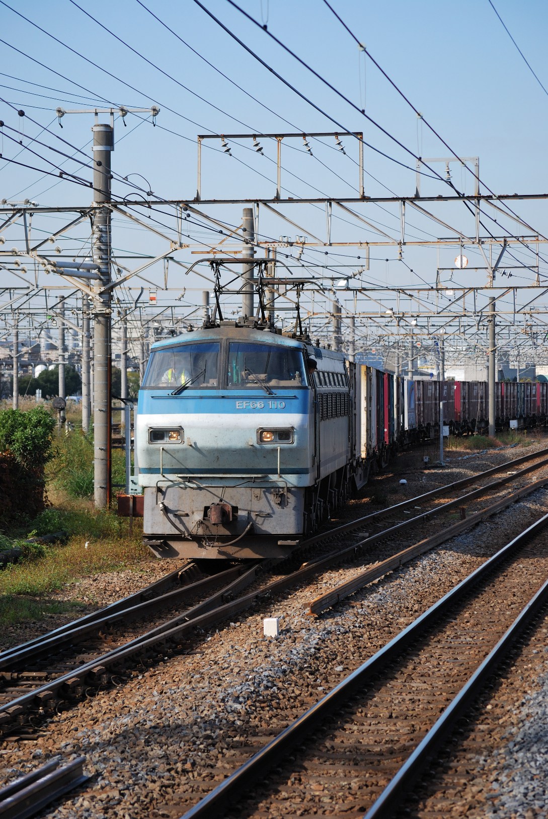 JR貨物所有唯一の原色機(EF66 27号機)+α : 風来狐の鉄道雑記