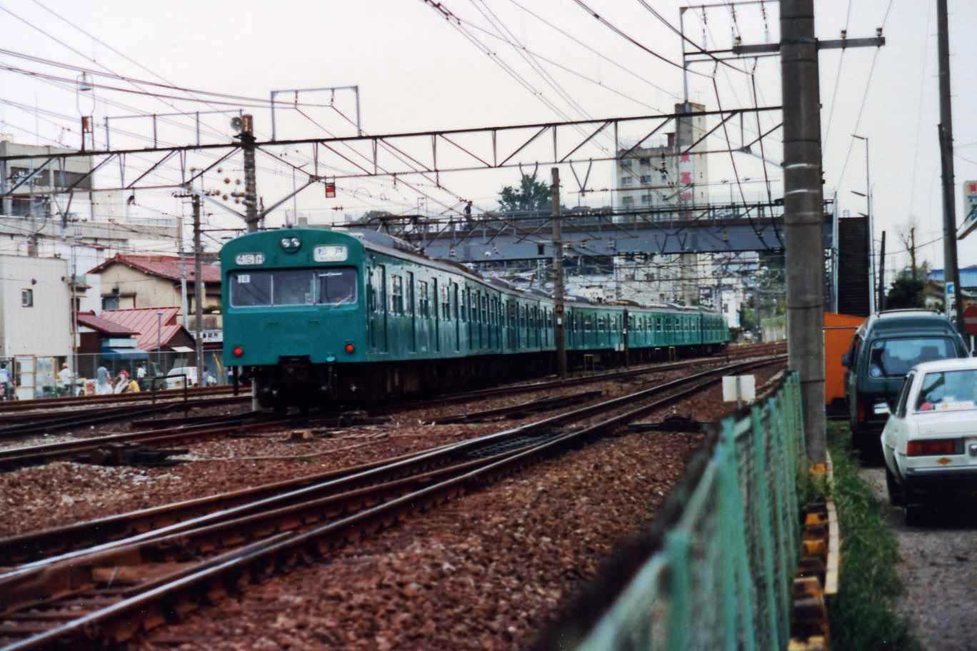 知人の方に貸して頂いた写真(国鉄101系＆103系(301系)) : 風来狐の鉄道雑記