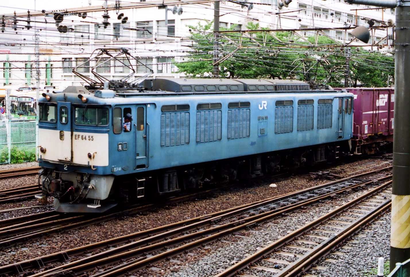 老兵もまだだ健在(EF64 0番台 国鉄色 塩尻機関区篠ノ井派出所 所属 55