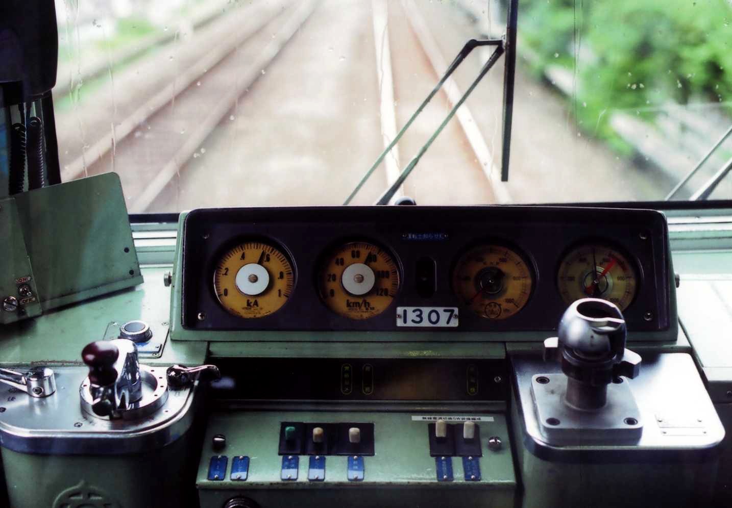 西武鉄道　運転席部品 西武鉄道 運転席部品