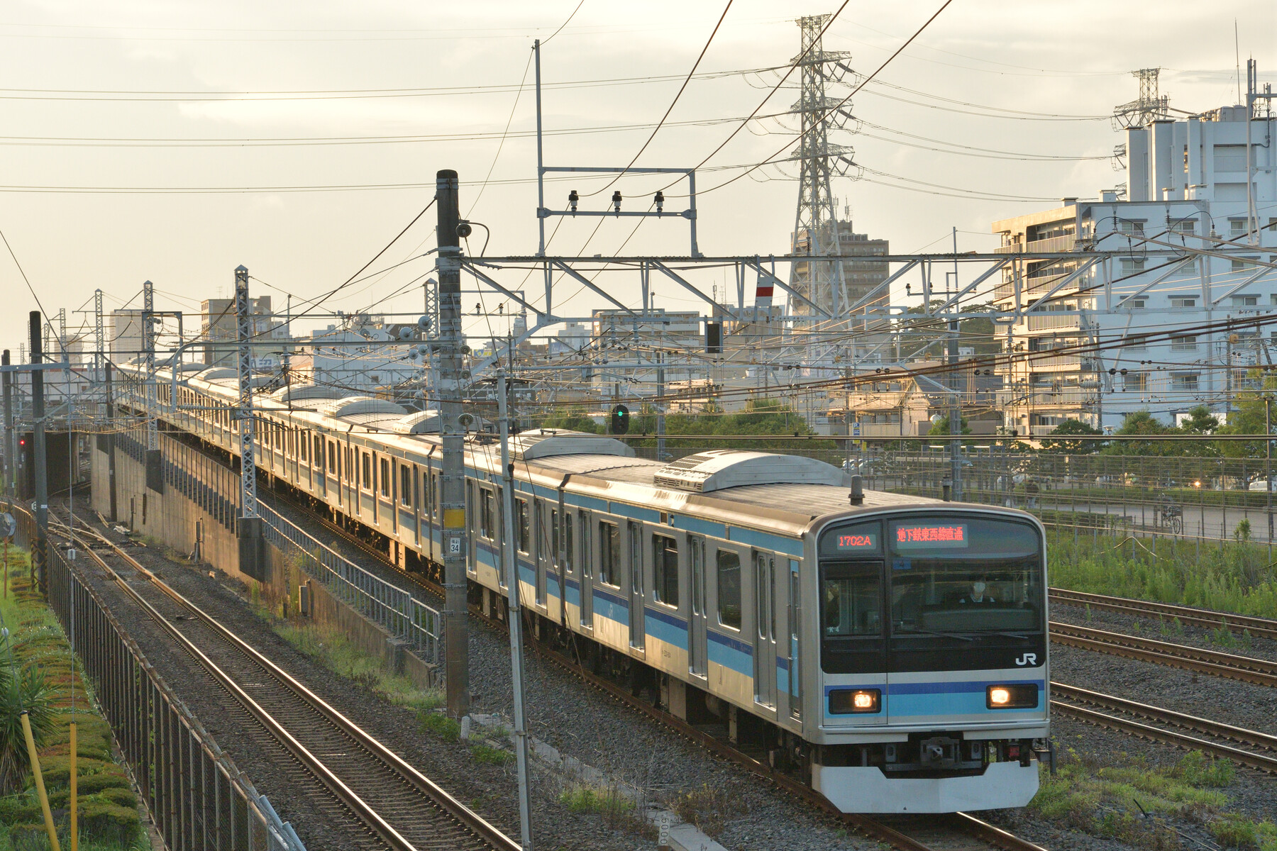 東西線の津田沼 直通運用を狙いました。 : 風来狐の鉄道雑記