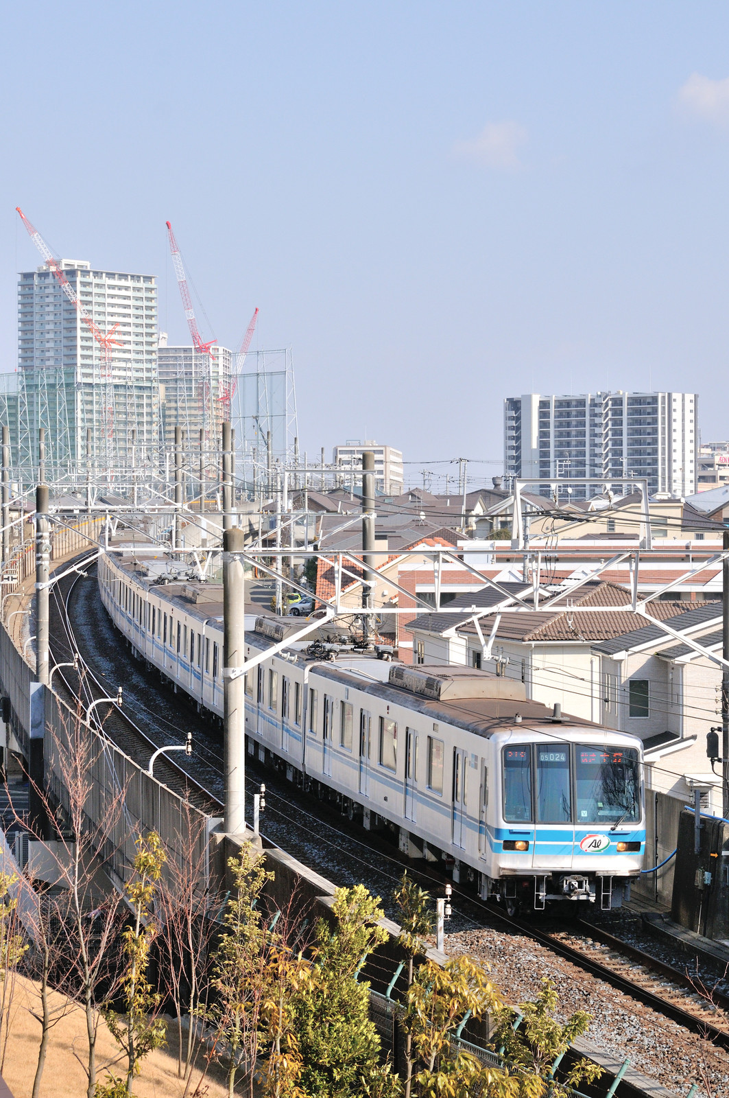 風来狐の鉄道雑記東京地下鉄(旧 営団)05系　B修繕施工車を撮影                 風来狐