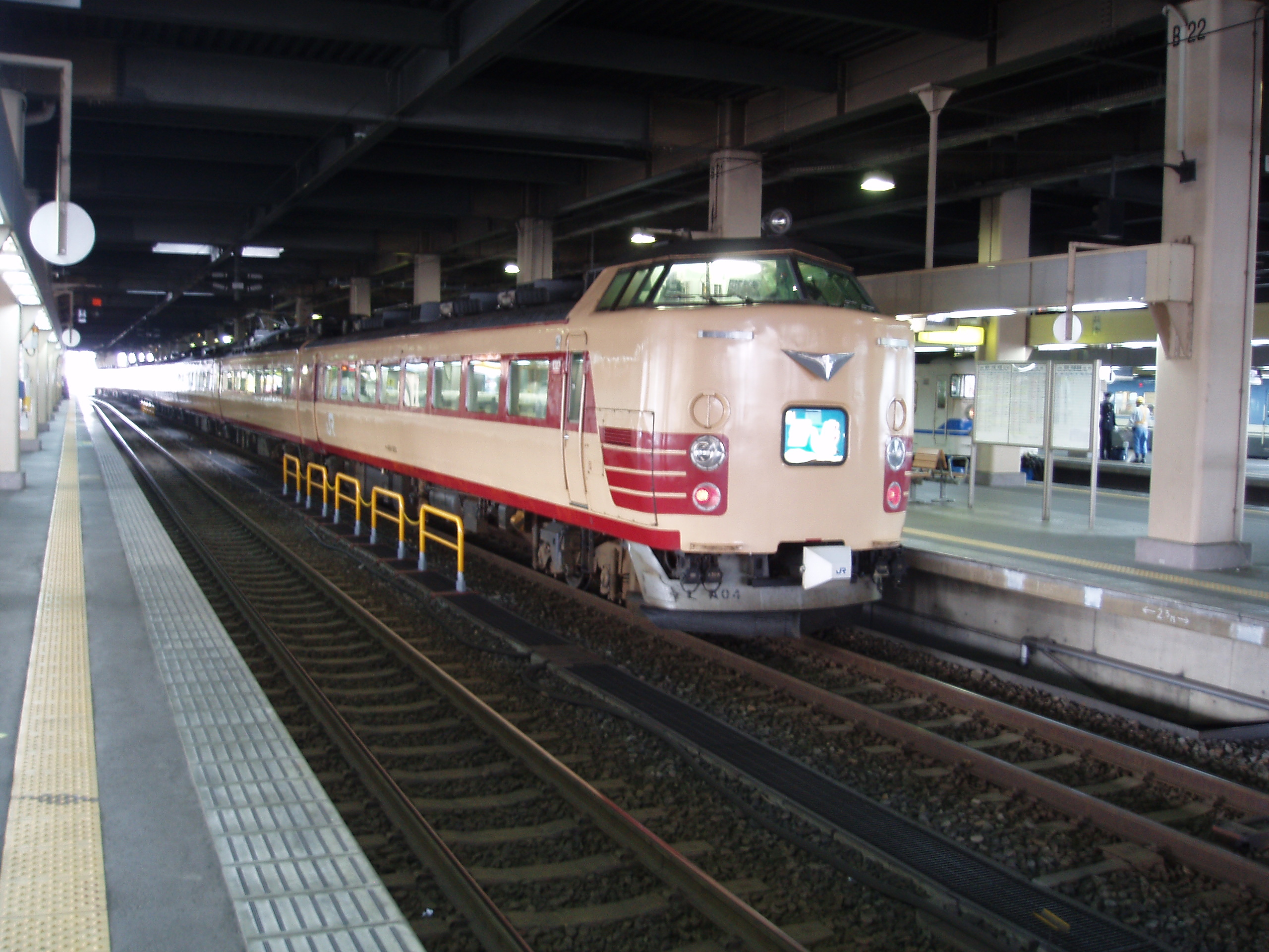 485系 雷鳥(+JR東日本485系 3000番台 北越) : 風来狐の鉄道雑記
