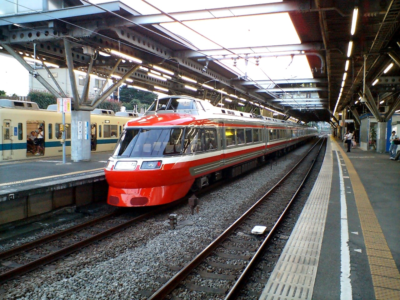 小田急ロマンスカー7000形LSE(旧塗装) 小田急ロマンスカー7000形LSE復活旧塗装・ブランドマーク付