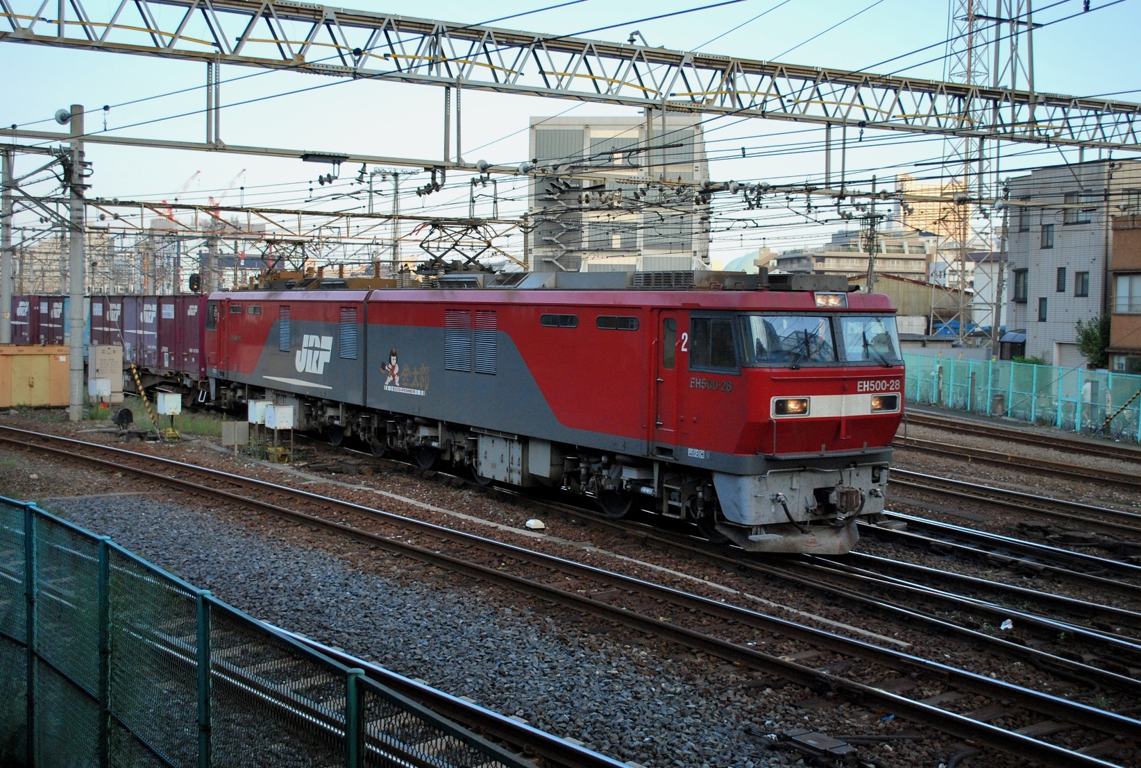 EF65 EH500 DE10 DD51 タキ1000 朗堂コンテナ コキ 2024/01/22 8764列車一本釣り（EF510-20・回送） | junk shed