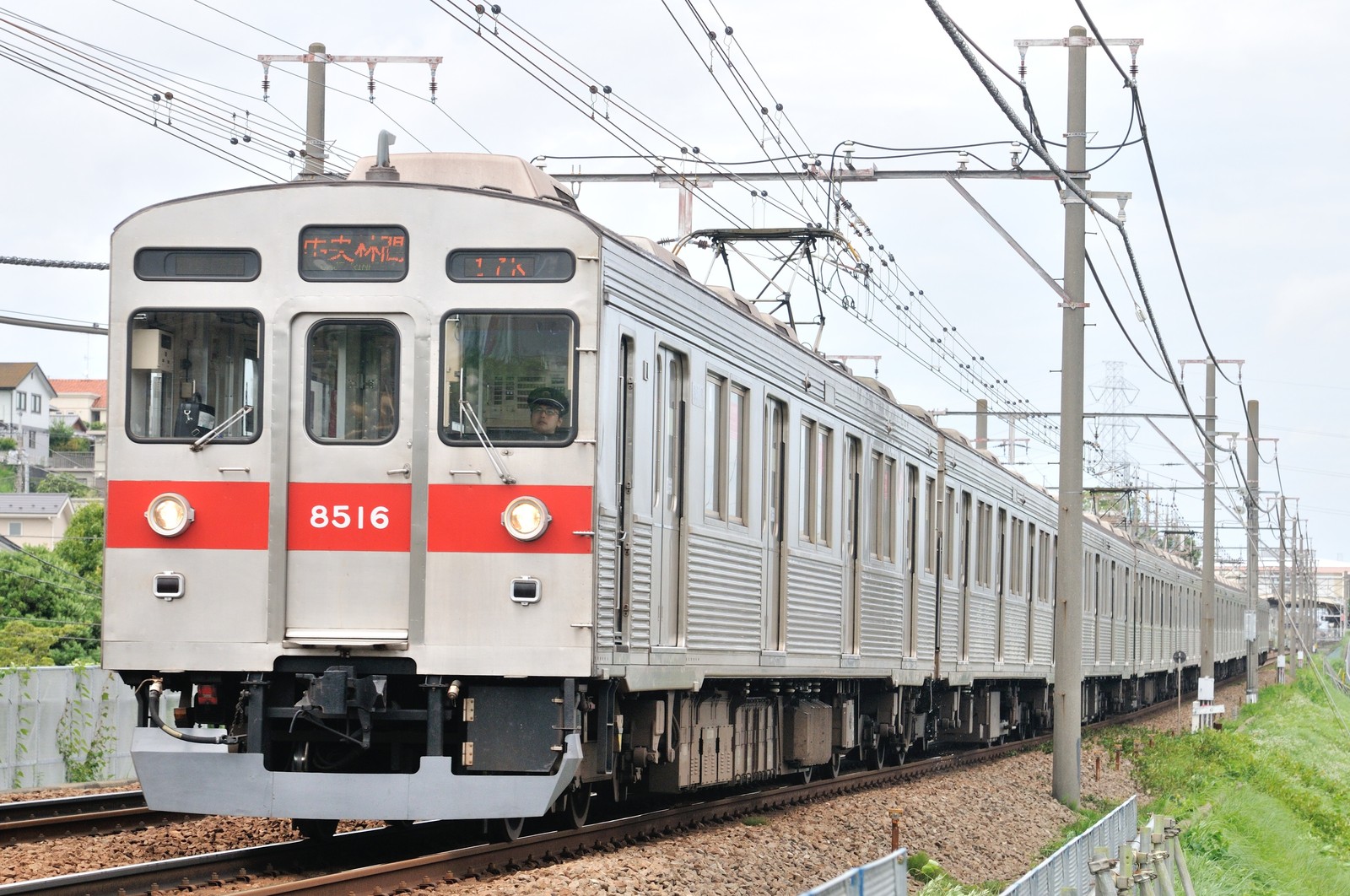 東急田園都市線の東急8590系(8090系)を撮影 : 風来狐の鉄道雑記