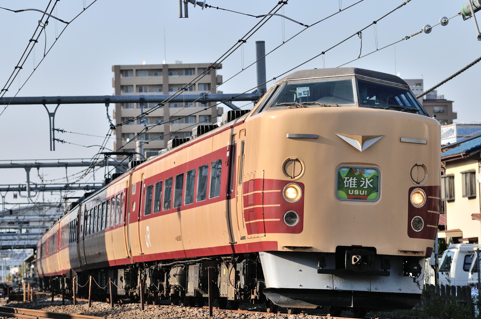 183系1000番台 大宮車 快速 碓氷などを撮影 : 風来狐の鉄道雑記