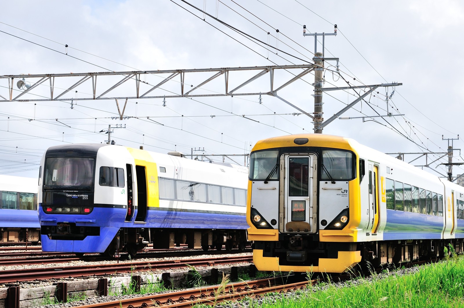 登場から20年目の「房総色」 : 風来狐の鉄道雑記