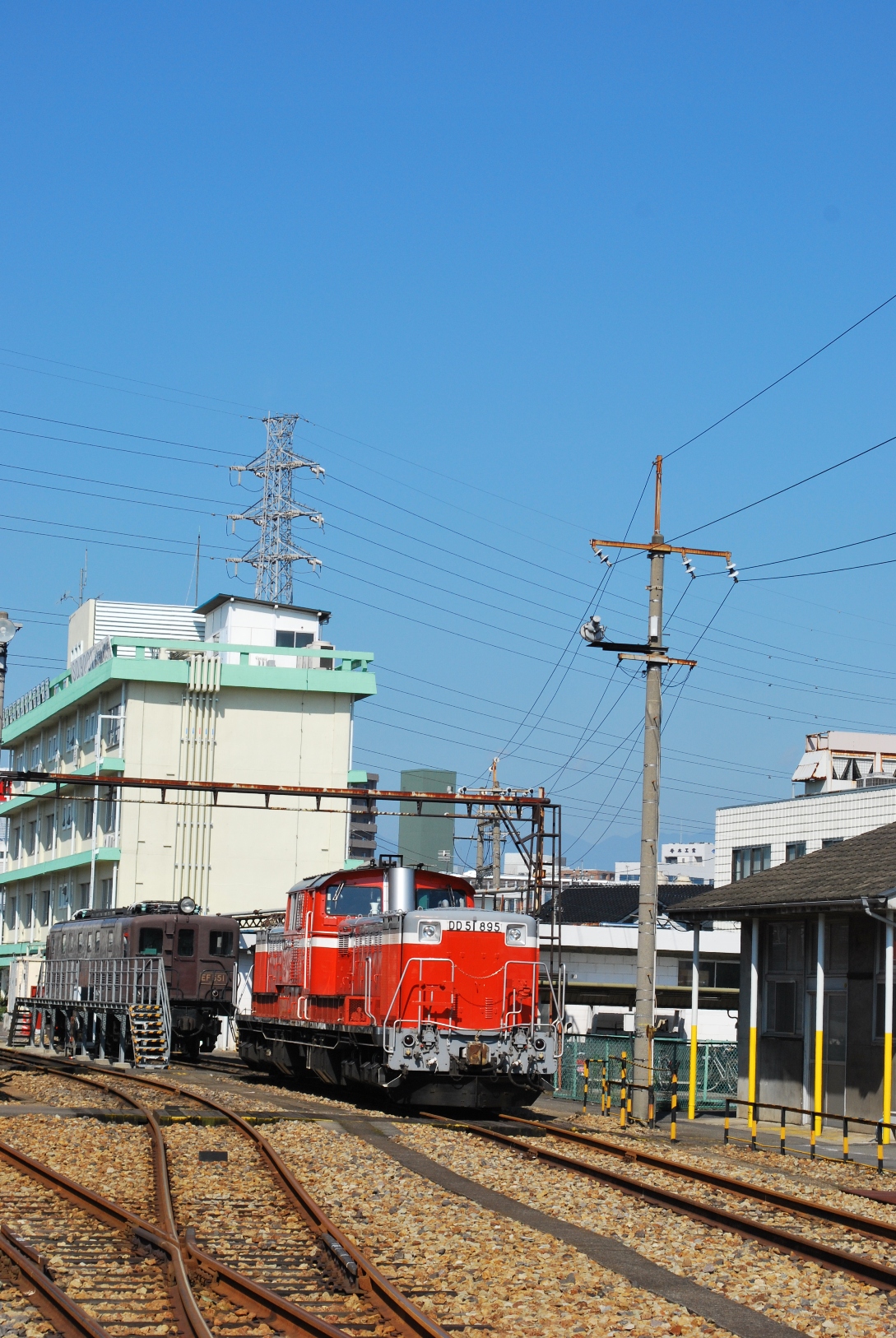高崎でDD51を見てきました。 : 風来狐の鉄道雑記