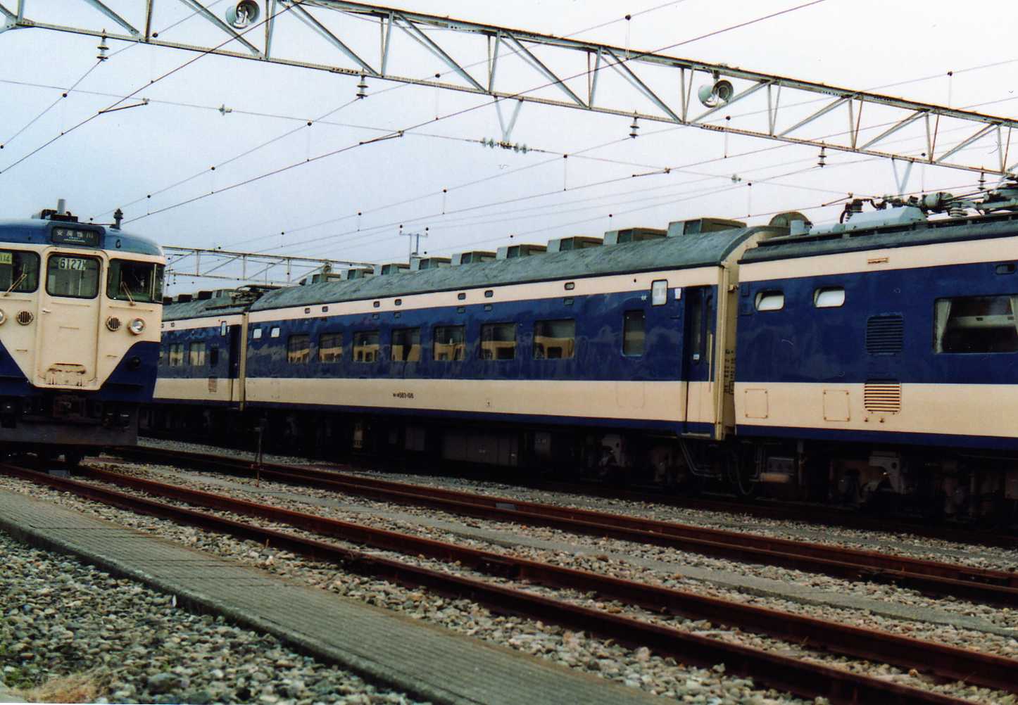583系 仙台編成 : 風来狐の鉄道雑記
