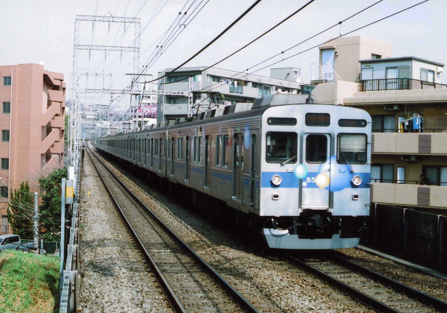 【中古】東急8500系青帯シャボン Bﾄﾚ] 東急8500系 8637F ～青帯の異端児～ | 入換注意！