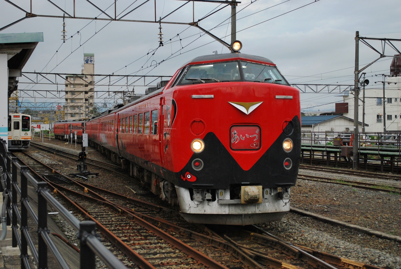 あかあか 会津若松まで583系を乗りに行きました。(3) 485系あかべぇ編成 特急