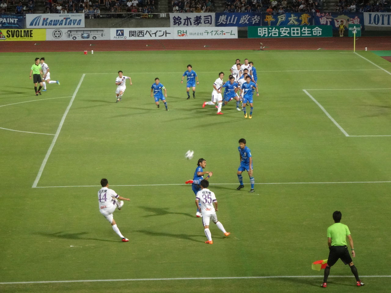 J2第25節 Fc町田ゼルビア Vs 京都サンガfc Journal Bleu