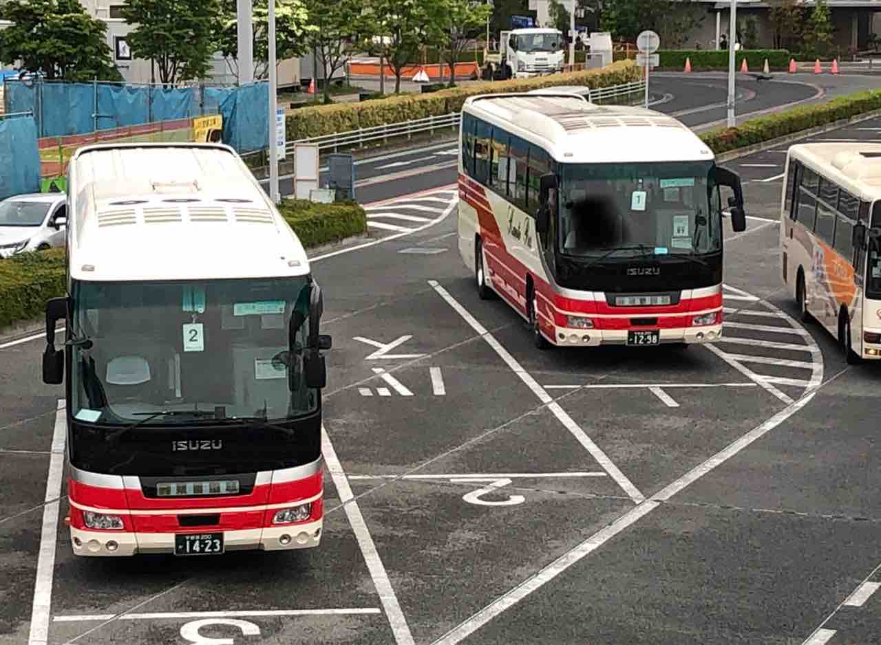 5月17日 清原球場シャトルバス バス タクシーみたまま 5月17日 清原球場シャトルバス バス タクシーみたまま