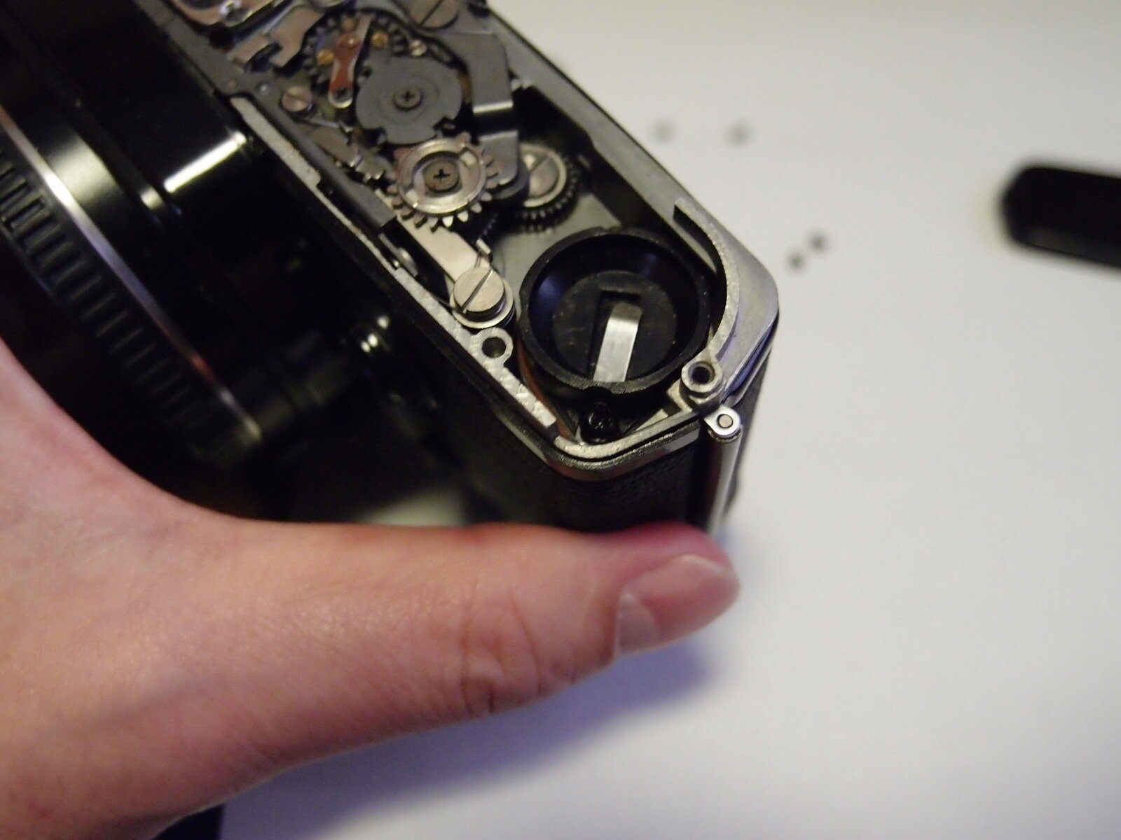 OLYMPUS OM-1（露出計プチ修理） : E-DAYS+α