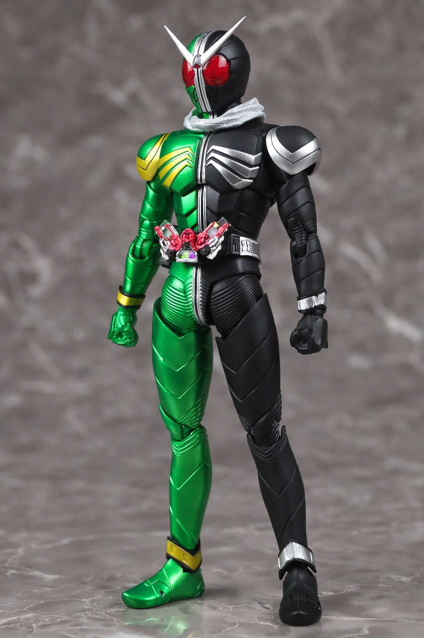 真骨彫 仮面ライダーW サイクロンスカル フィギュアーツ 単品 S.H.フィギュアーツ (真骨彫製法) 仮面ライダーW サイクロン