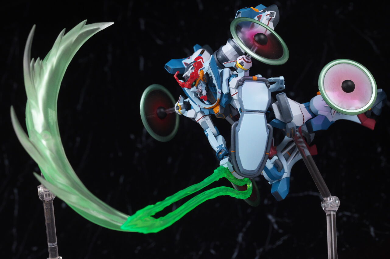 L ROBOT魂 (メタルロボット魂) ジークアクス +おまけ 機動戦士Gundam GQuuuuuuX（ジークアクス）』“向こう側”から出現