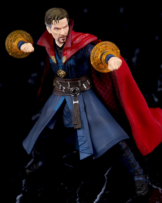 转日评 BANDAI 21年1月: S.H.F 奇异博士-《BATTLE ON TITAN》版-(复联3)