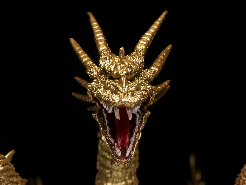 S H モンスターアーツ キングギドラ レビュー はっちゃか