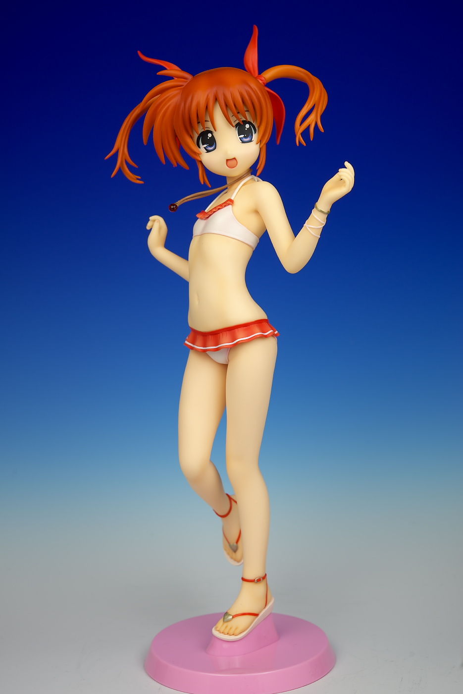 フェイト・テスタロッサ 水着ver ＆ 高町なのは 水着ver