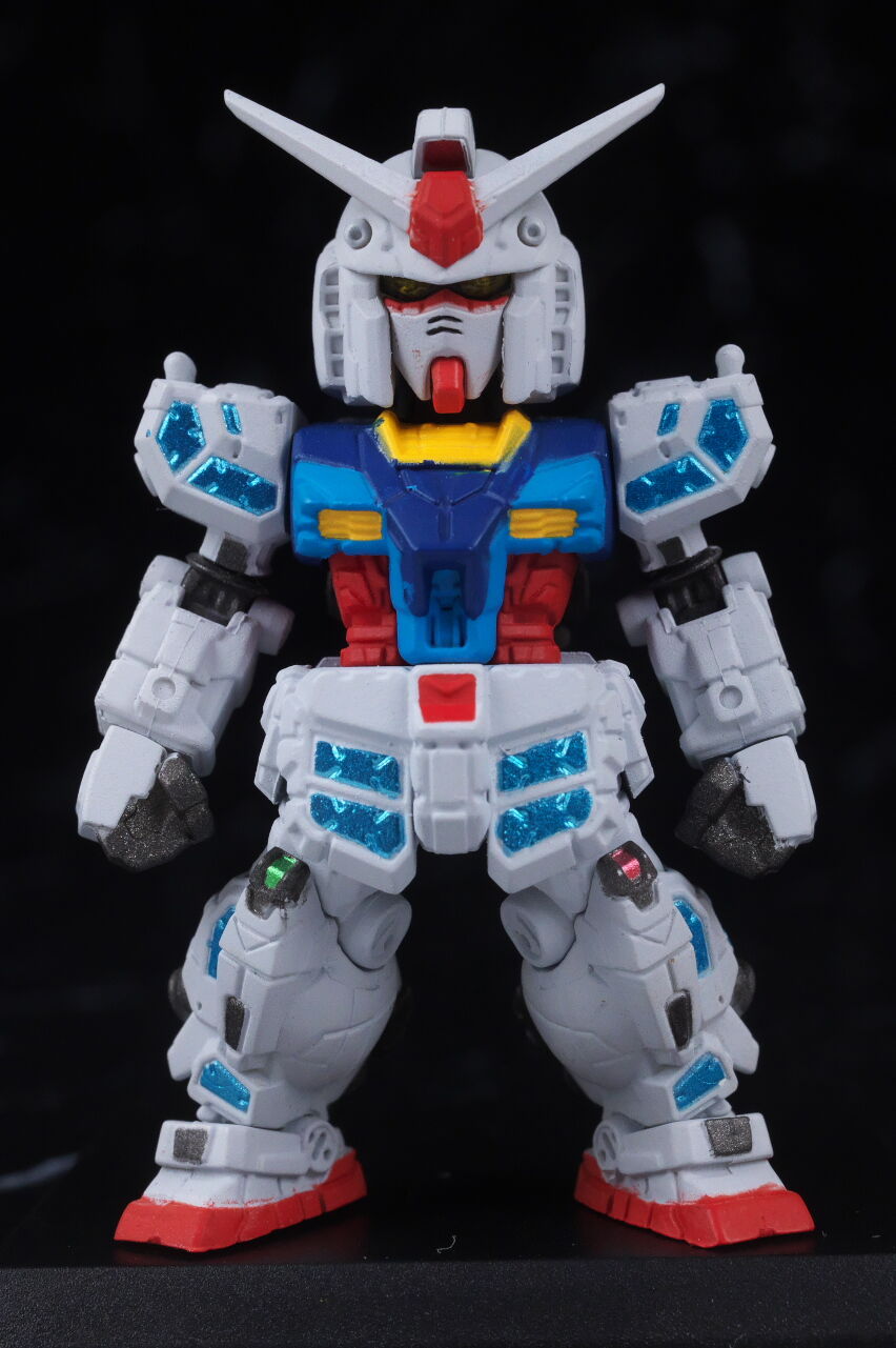 FW GUNDAM CONVERGE RX-78F00/E ガンダム レビュー : はっちゃか