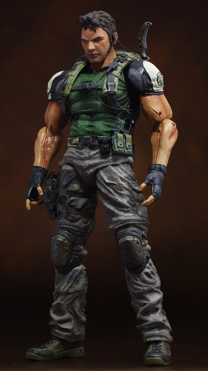 PLAY ARTS改 BIOHAZARD5 クリス・レッドフィールド レビュー PLAY ARTS改 BIOHAZARD5 クリス・レッドフィールド レビュー