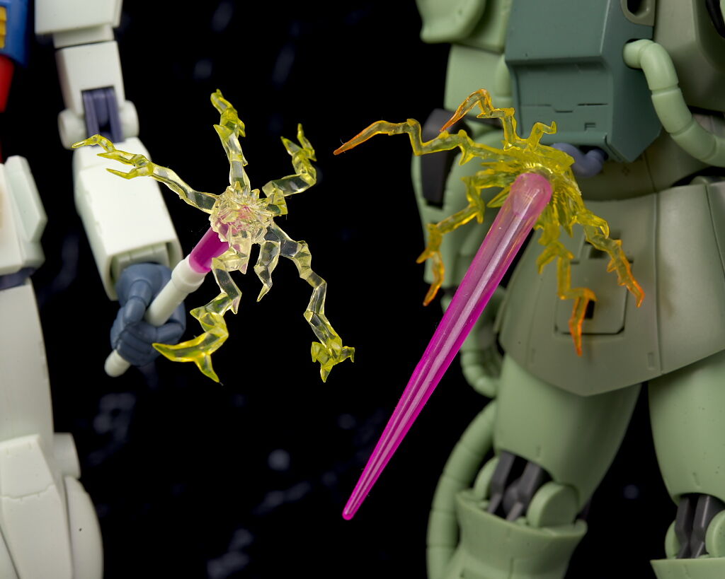 ROBOT魂 エフェクトパーツセット ver. A.N.I.M.E. レビュー : はっちゃか