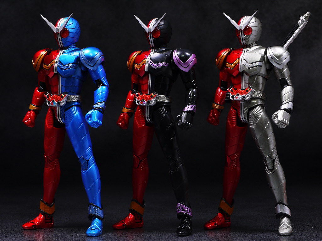 S.H.フィギュアーツ 仮面ライダーW(ダブル) ヒートジョーカー&amp;ヒートトリガー wyw801m S.H.Figuarts 仮面ライダーW ヒートジョーカー&ヒートトリガー