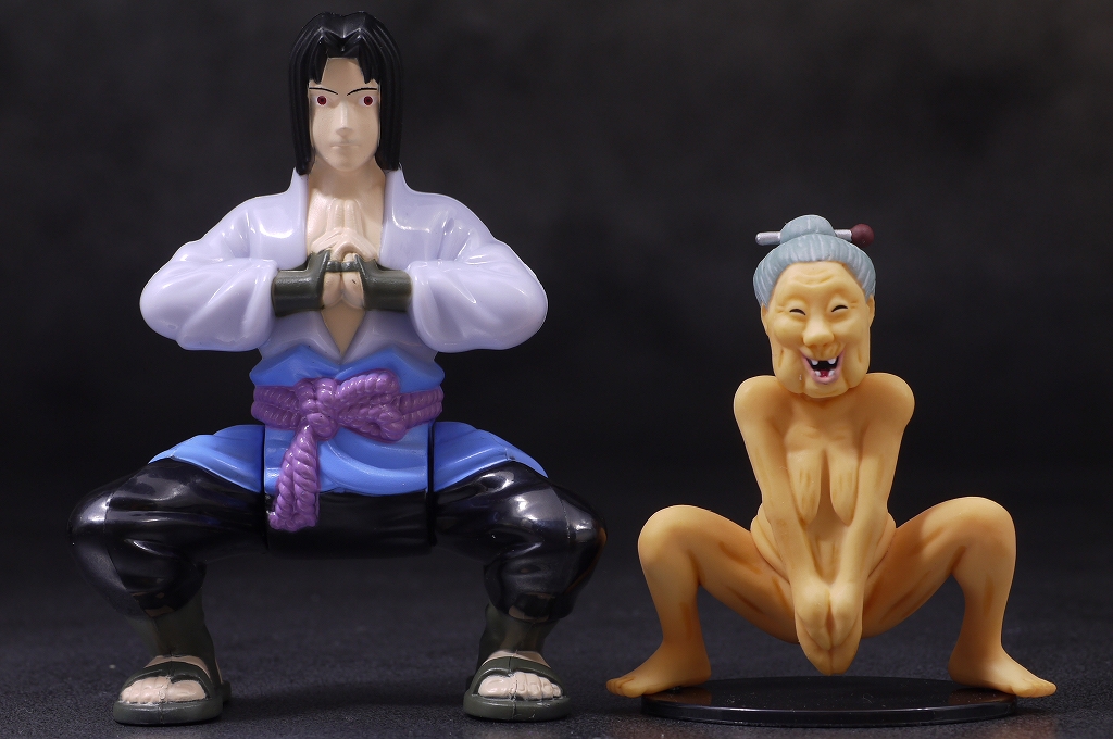 NARUTOナルトハッピーセットたいけつバトル　チャクラ宙返り　サスケフィギュア NARUTO ナルト ハッピーセットたいけつバトル チャクラ宙返り