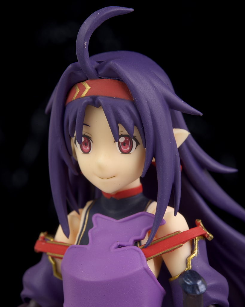 figma 581α ユウキ figma 女性body（ユウキ） with 黒コルセットワンピ＋ファー