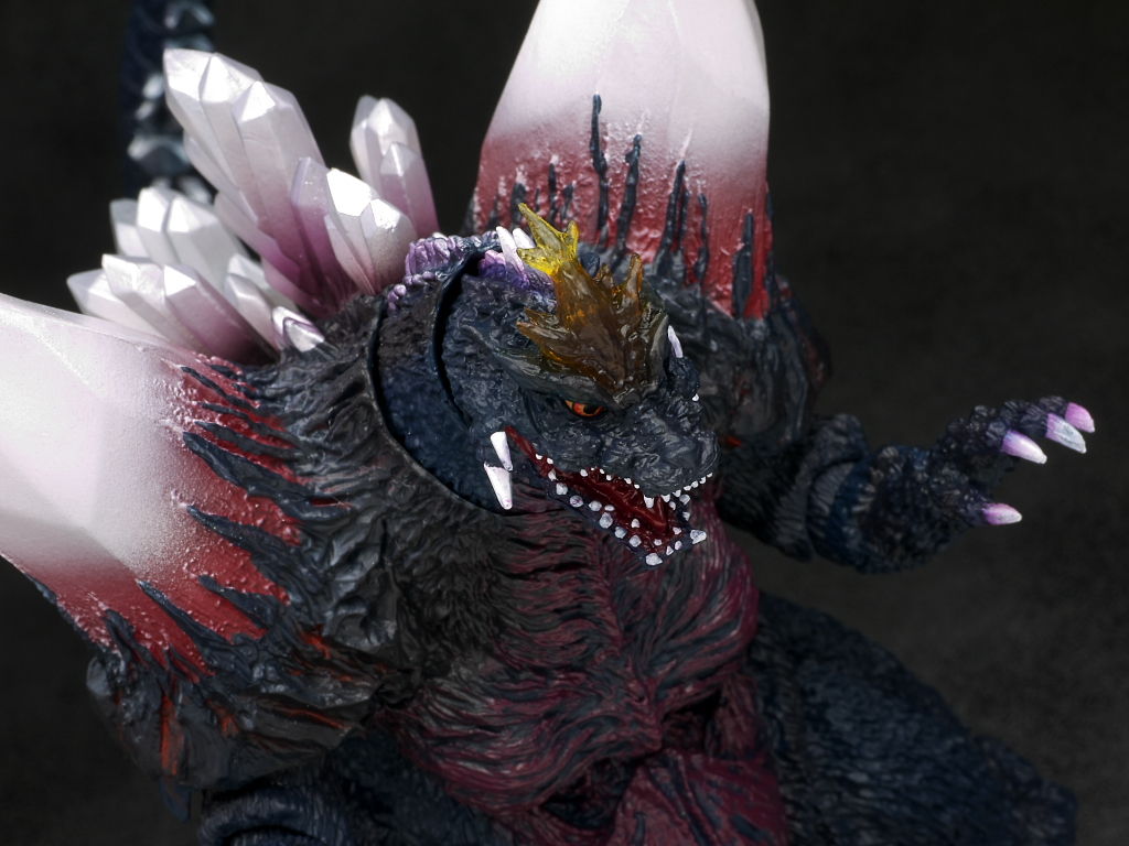 【60％OFF】 S.H.MonsterArts スペースゴジラ＆リトルゴジラ ブラック系 特撮 Godzilla VS